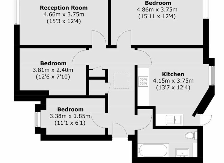Properties let in Fortis Green - N10 3ES view7