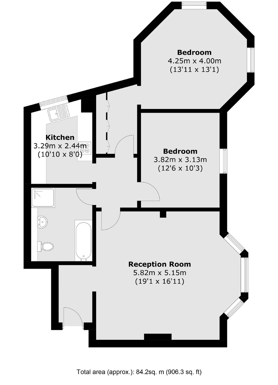 Flat for sale in Anson Road, London, N7 (Ref 206695) Dexters