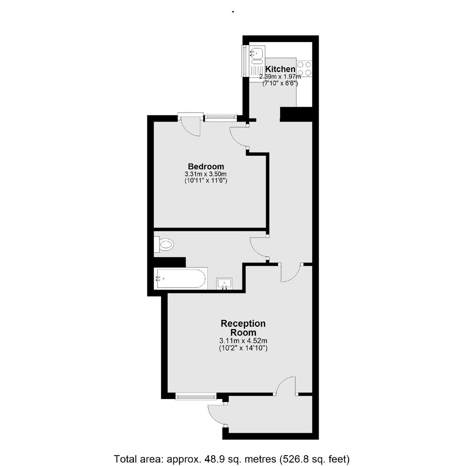 Flat for sale in Camden Street, London, NW1 (Ref 202992) Dexters