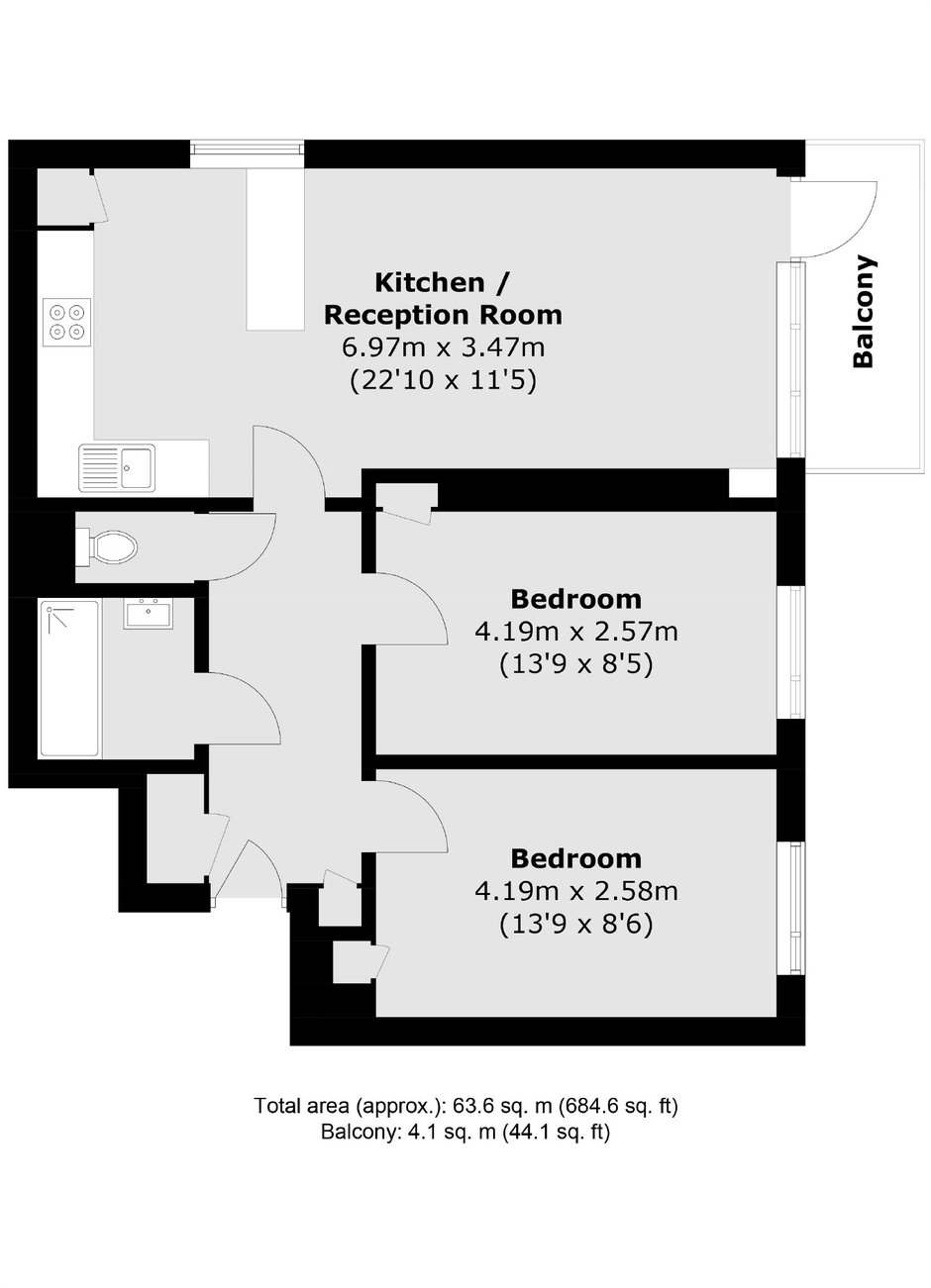Flat for sale in Friern Road, London, SE22 (Ref 216923) Dexters