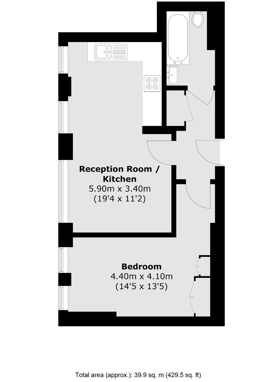 Flat for sale in Grafton Road, London, NW5 (Ref 214547) Dexters
