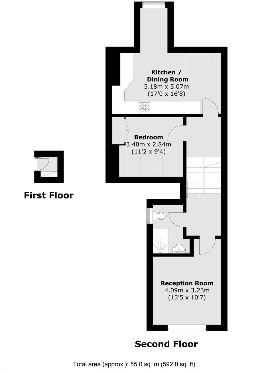 Flat for sale in Montserrat Road, London, SW15 (Ref 223721) Dexters